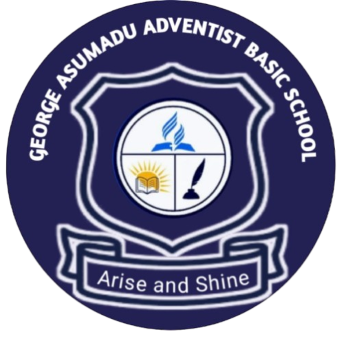 GEORGE ASUMADU ADVENTIST  BASIC logo